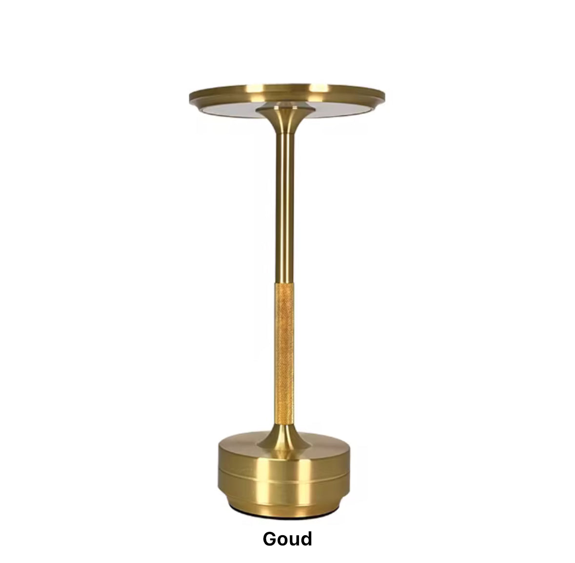 Élan Noire™ Gold Edition by Zukasa – Luxe Dimbare LED Bureaulamp met Draadloze Qi Oplader