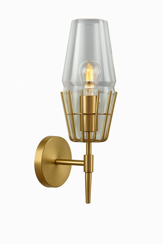 Productnaam: Eloria – Wandlamp in Organisch Design