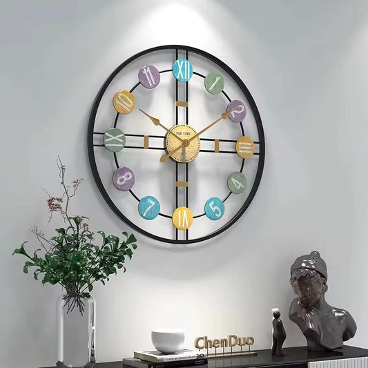 Vivid – Design wandklok met kleurrijke accenten | Modern & speels