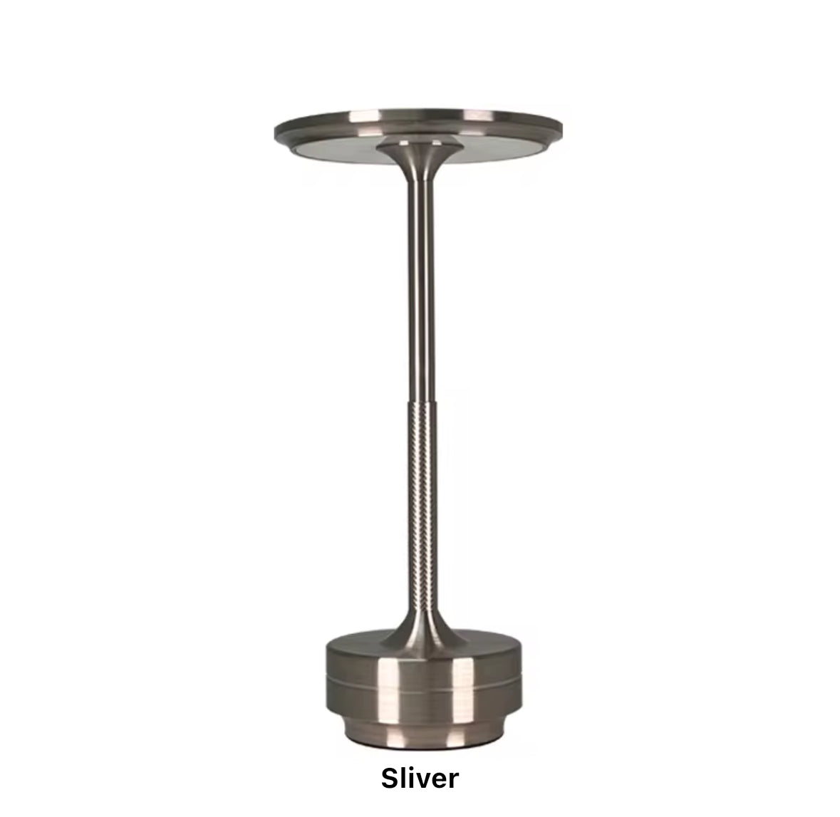 Lumoé™ by Zukasa – Draadloze Designlamp met Touch Dimming & Qi Oplader ZILVER