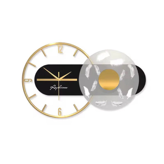 Aeris – Luxe design wandklok met zwevend effect | Modern & verfijnd