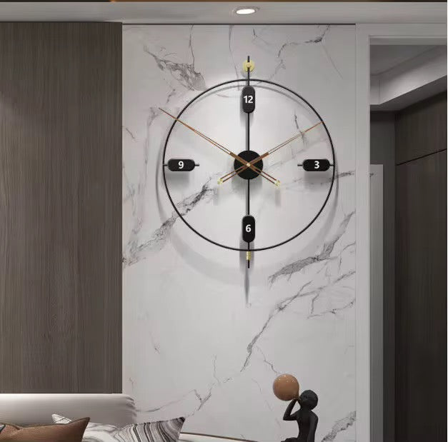 Linea – Minimalistische wandklok in industrieel design | Modern & stijlvol