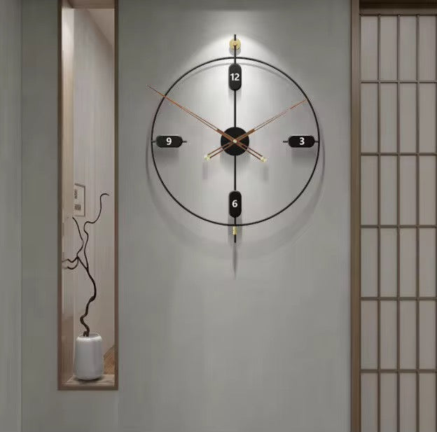 Linea – Minimalistische wandklok in industrieel design | Modern & stijlvol