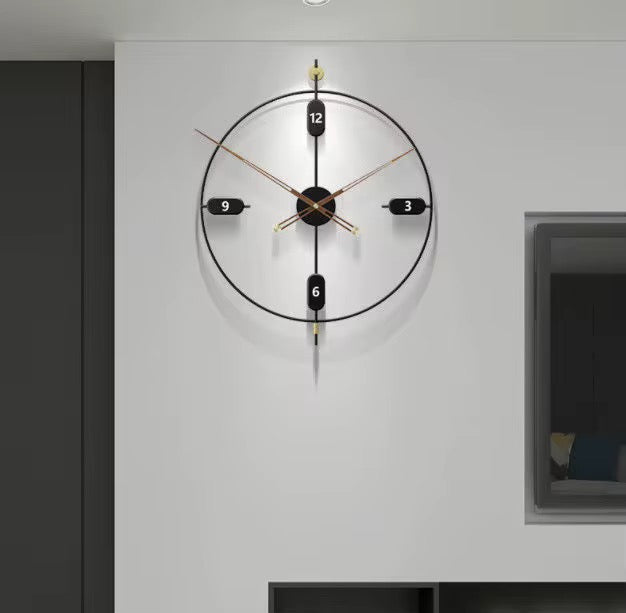 Linea – Minimalistische wandklok in industrieel design | Modern & stijlvol