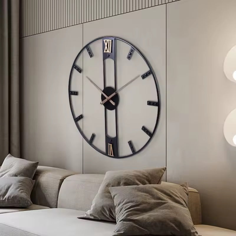 Ferrano – Industriële wandklok met open design | Stoer & stijlvol
