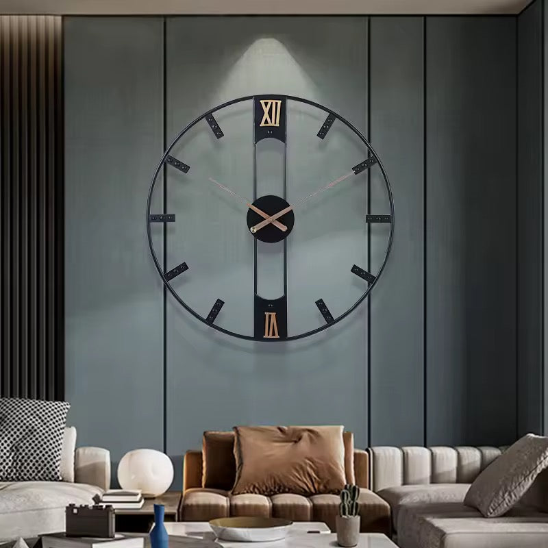 Ferrano – Industriële wandklok met open design | Stoer & stijlvol