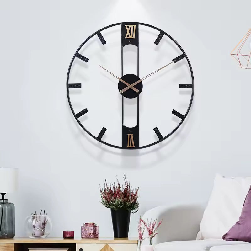 Ferrano – Industriële wandklok met open design | Stoer & stijlvol