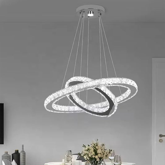 Lucenta – Luxe kristallen LED hanglamp | Sprankelend modern design