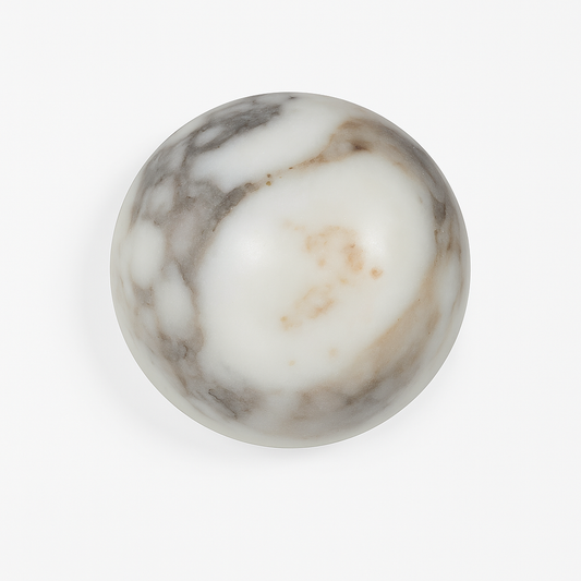 Luna Marmo – Wandlamp van Natuursteen in Sferisch Design