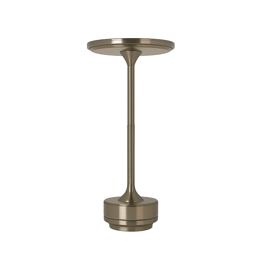 Lumoé™ by Zukasa – Draadloze Designlamp met Touch Dimming & Qi Oplader ZILVER
